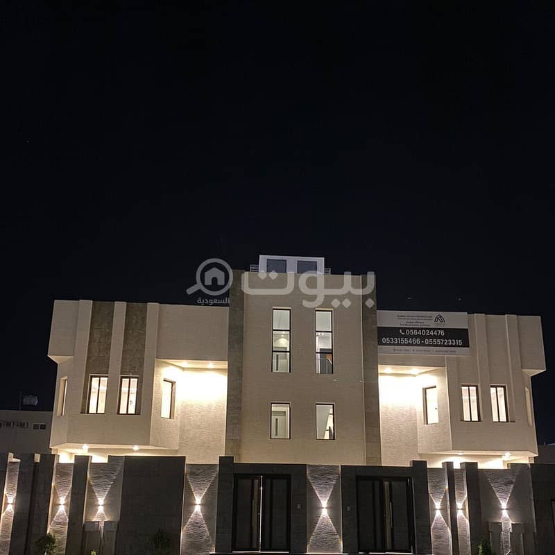 Ground floor apartments and roof villas for sale in Al Masif, Tabuk