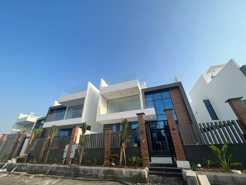 Semi - Attached Villa + Annex For Sale In Al Yaqout, North Jeddah
