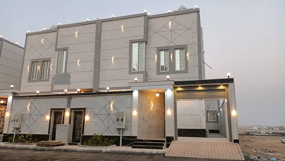 Contiguous villa for sale in Al Rahmanyah, north of Jeddah