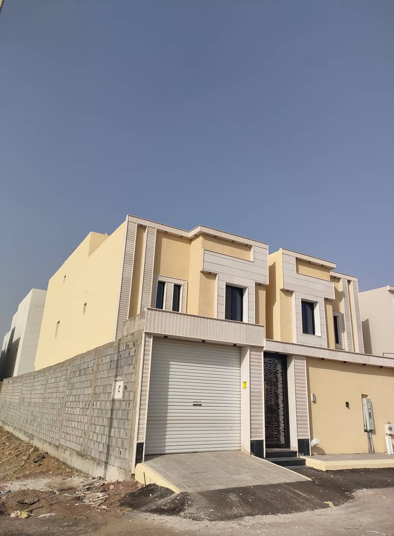 Semi-attached villa + annex for sale -  Al Suways District, Jazan
