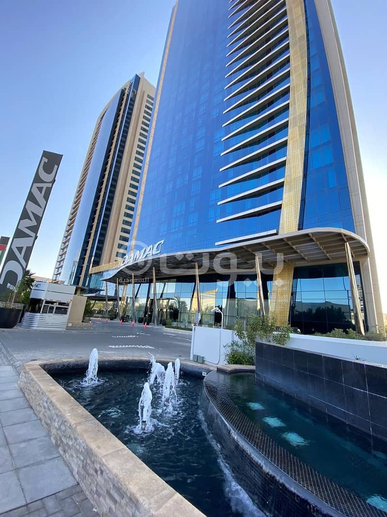 Luxurious apartment for rent in Damac Tower in the center of Riyadh, Olaya
