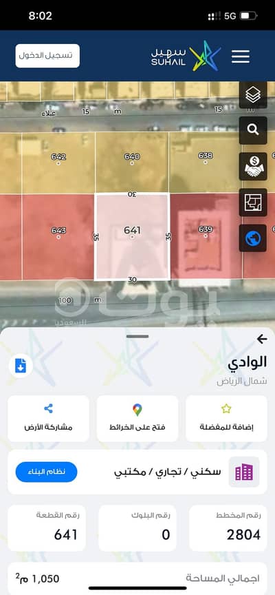 ارض سكنية  للايجار في الرياض، منطقة الرياض - ارض سكنية وتجارية للايجار