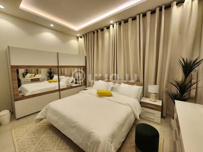 فلیٹ 2 غرفة نوم للايجار في الرياض، منطقة الرياض - شقة من غرفتين نوم بريميوم | غرفتين نوم ، نادي رياضي خاص ، مكتب تنفيذي - ساتل 102