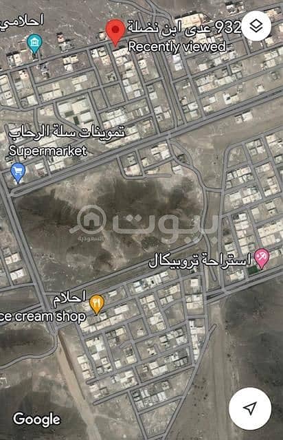 Residential land for sale in Al-Zahra district, Al-Madina