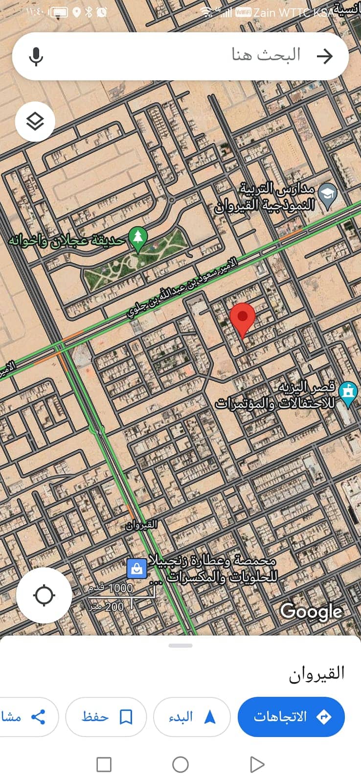 For sale a corner of residential land in the Al Qirawan district, north of Riyadh