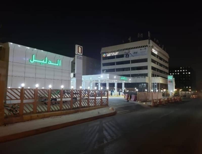 محطة للبيع في حي الضباط، وسط الرياض