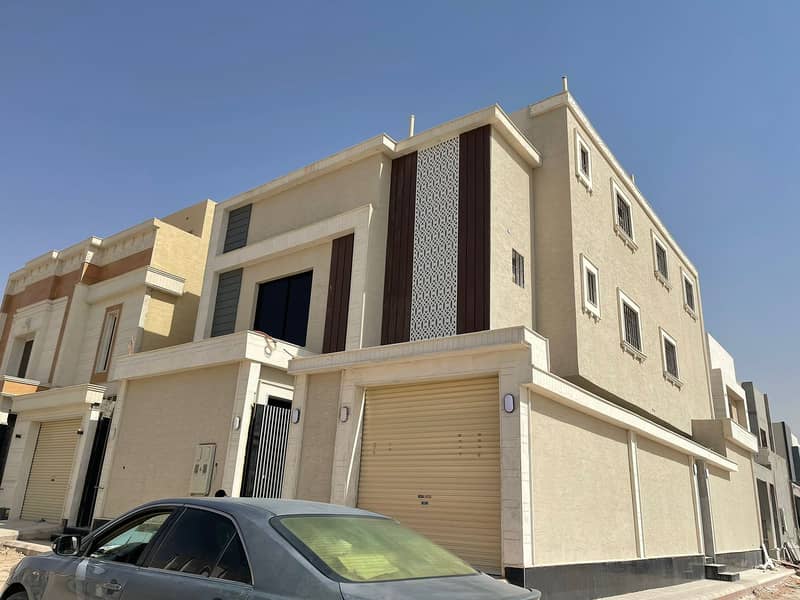 Villa with internal stairs and an apartment for sale in Rimal, East Riyadh