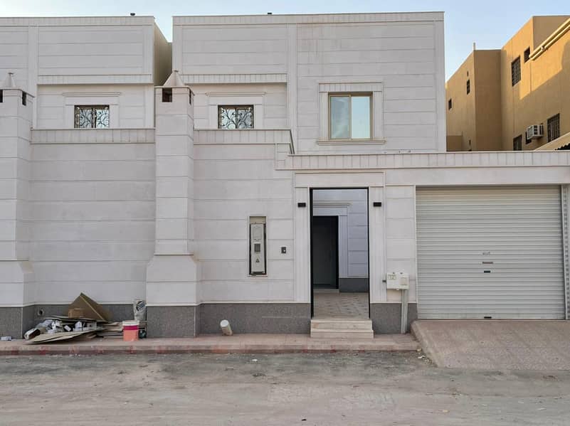 New Villa with staircase for sale in AlRimal District, East of Riyadh