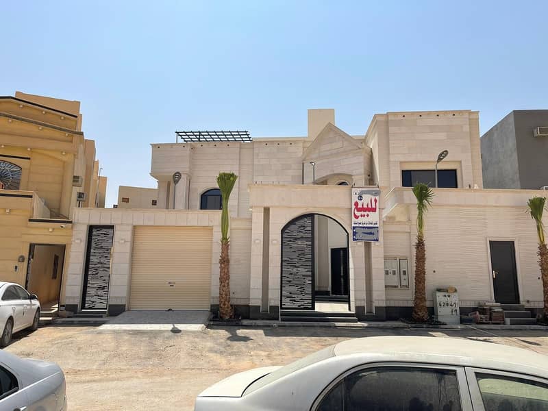 Internal Staircase Villa And TWo Apartments For Sale In Al Rimal, East Riyadh