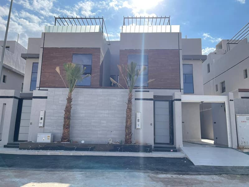 Villa for sale in Al-Rimal, east of Riyadh | internal staircase