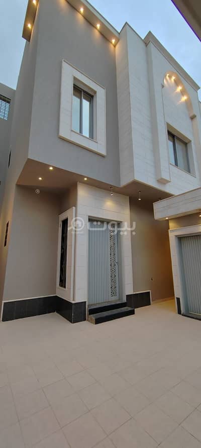 5 Bedroom Villa for Sale in Riyadh, Riyadh Region - For Sale New Internal Staircase Villa In Al Hazm, West Riyadh