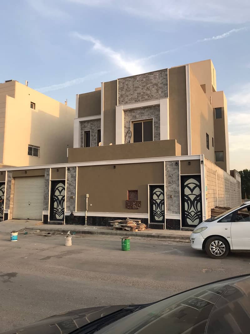 For sale a new villa with internal staircase in Al Arid district, north of Riyadh