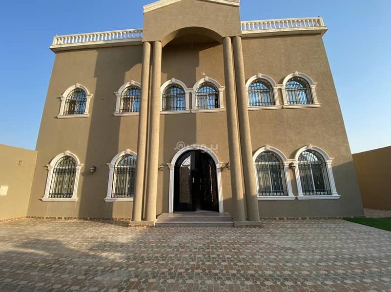 Villa for sale fully furnished with internal staircase + two apartments in Al Arid, north of Riyadh