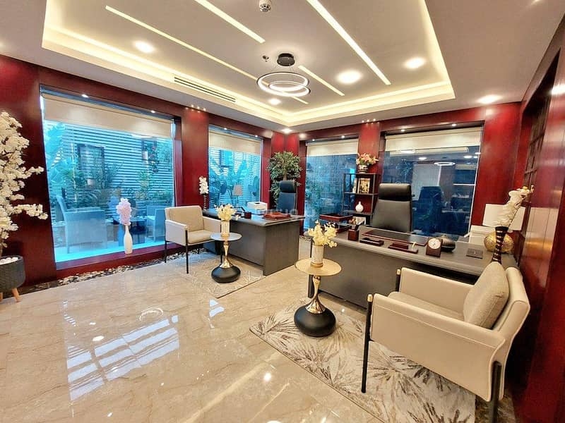 Furnished Office For Rent In Al Olaya, North Riyadh