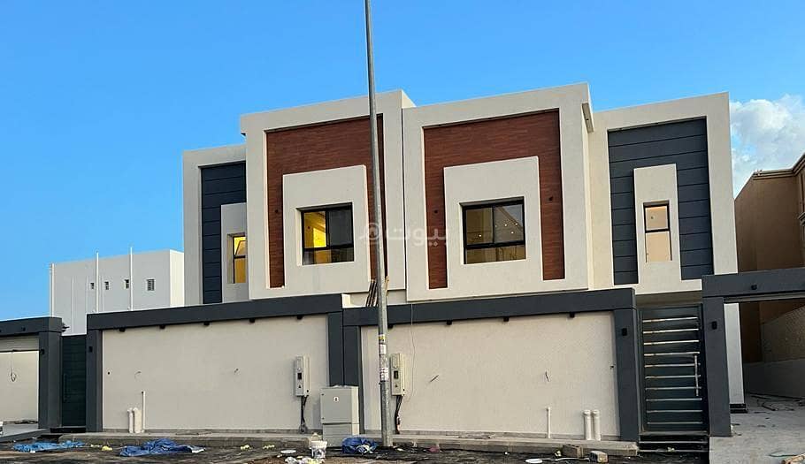 Contiguous villa to two floors + annex for sale in Al Zaitoon, Ahad Rufaidah