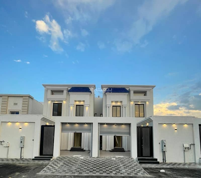 Semi-attached villa for sale, Al-Khobar annex, Al-Aqiq neighborhood