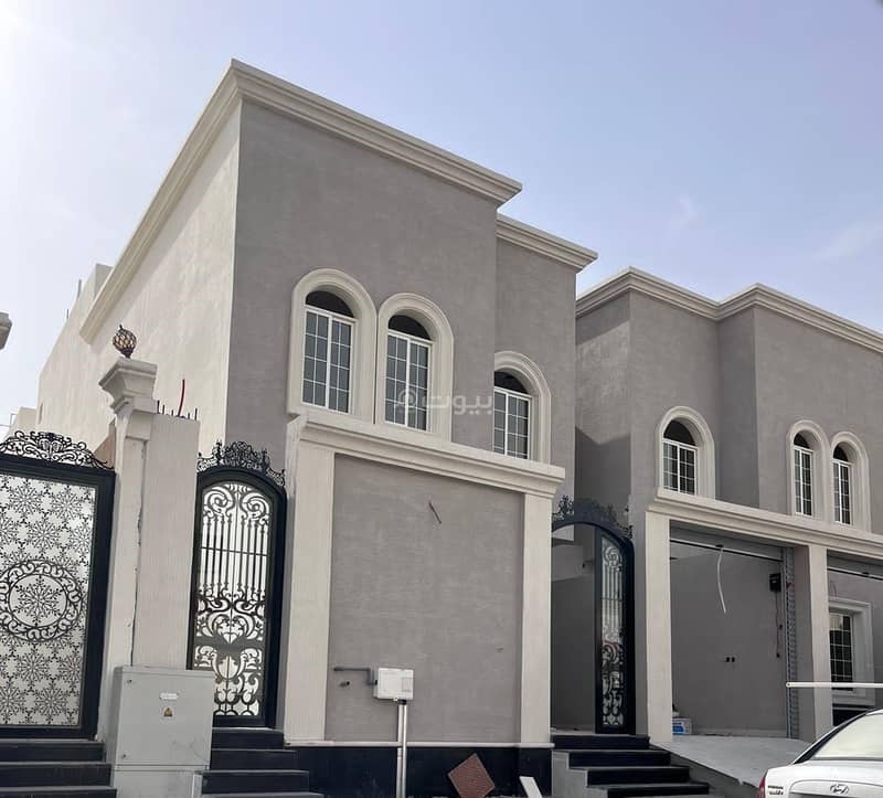 Semi-attached villa for sale in King Fahd suburb, Dammam