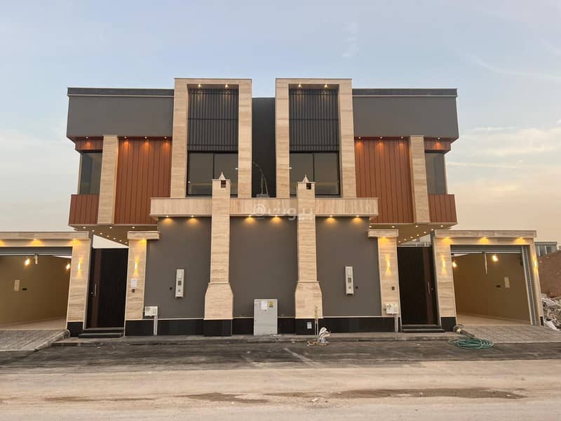 Connected villa + apartment for sale, Al Munsiyah neighborhood, east of Riyadh