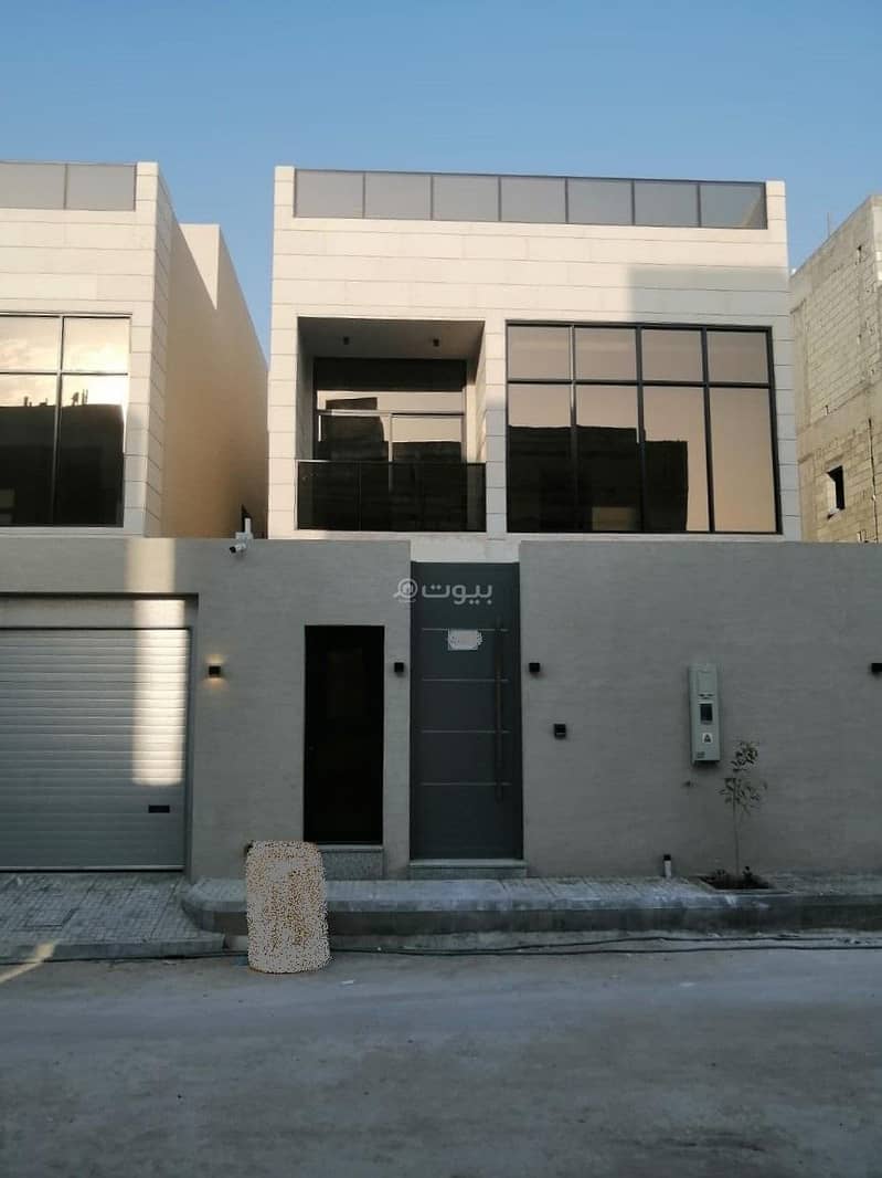 Semi-attached villa + annex for sale in Al Rafiah, West Riyadh