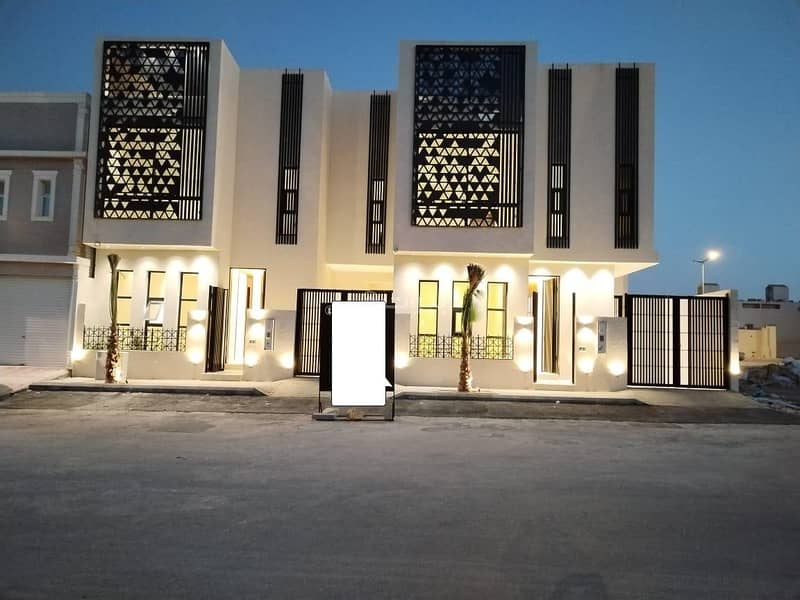 Semi-attached villa for sale in Al Mahdiyah, West Riyadh