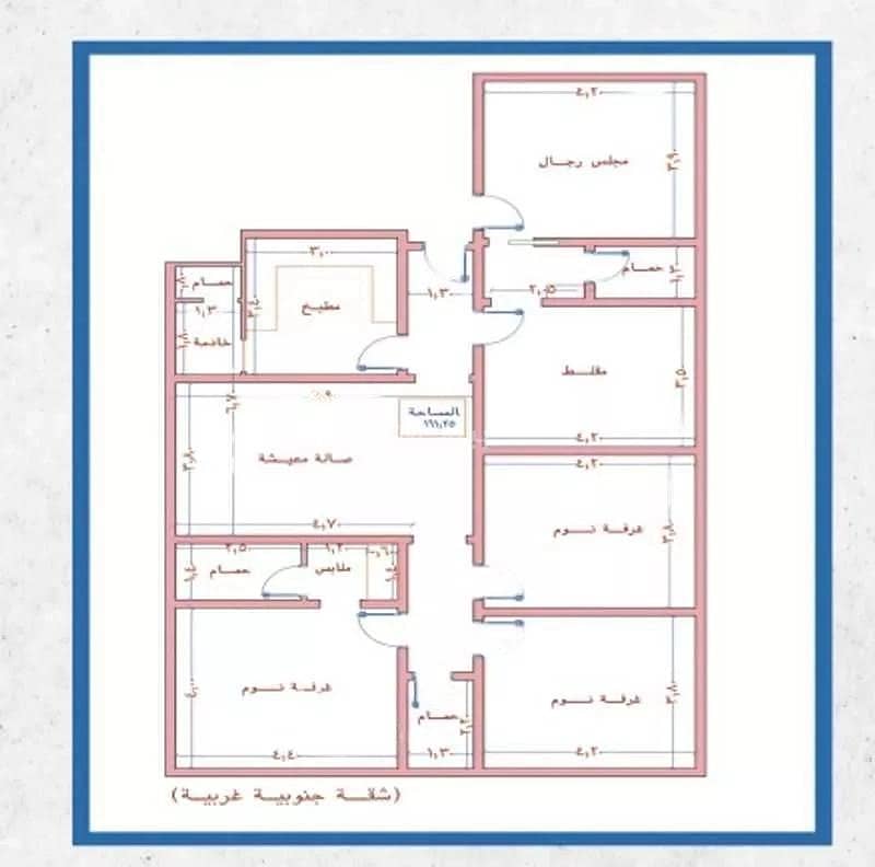 5 Room Apartment for Sale on Al Sanadeed Street, Jeddah