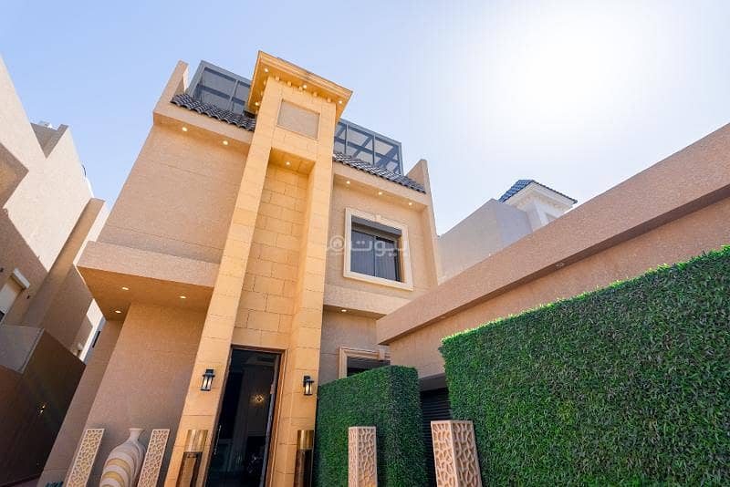 Luxury villa for sale in Al-Malqa district, north of Riyadh