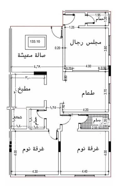فلیٹ 4 غرف نوم للبيع في جدة، المنطقة الغربية - 4 غرف شقة للبيع، شارع شبير ابن مبارك، جدة