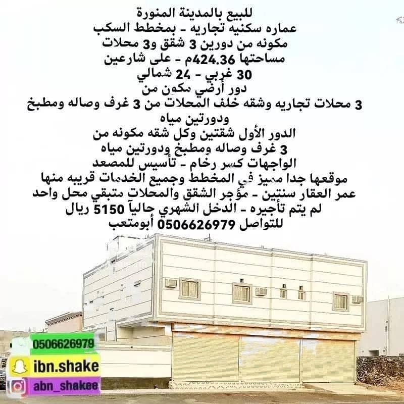 15-Room Building For Sale in Al-Sukb, Al Madinah Al Munawarah