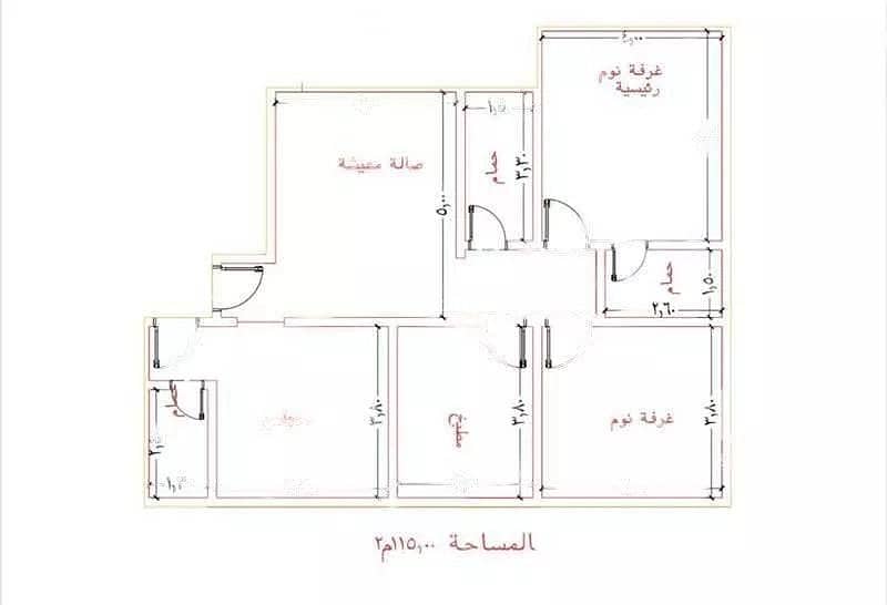 4 Rooms Apartment For Sale Al Wahah, Jeddah