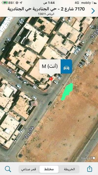 ارض سكنية  للبيع في الرياض، منطقة الرياض - Land for sale on street number 2, Al Janadriyah, Riyadh