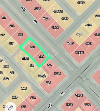 Land for Rent in Riyadh, Riyadh Region - Commercial land piece for rent in Al-Mahdiya district in Riyadh