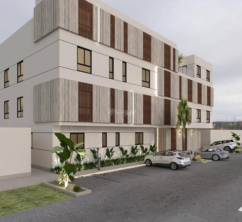 Luxurious apartments for sale in Al Aridh at a competitive price on two streets, Abdullah bin Al-Aas street and close to King Abdul Aziz street with various sizes