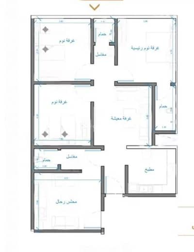 4 Bedroom Apartment for Sale in Jida, Makkah Al Mukarramah - 4 Room Apartment For Sale Obhur Al Shamaliyah, Jeddah