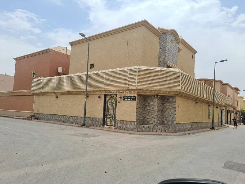 Corner villa for rent in King Fahd district, Riyadh.