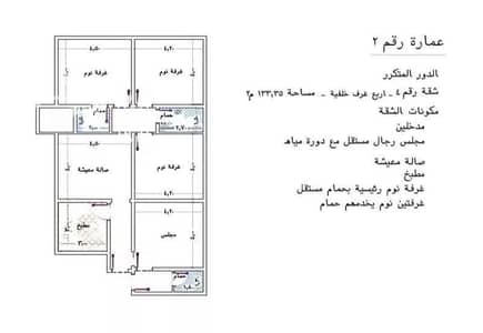 4 Bedroom Flat for Sale in Jeddah, Western Region - 4 Rooms Apartment For Sale, Abu Bakr Al-Siddiq, Al Waha, Jeddah