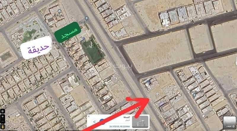 Land for sale in Salamah Bin Sulaiman Street, Al Saddafah District, Al Khobar, Dammam