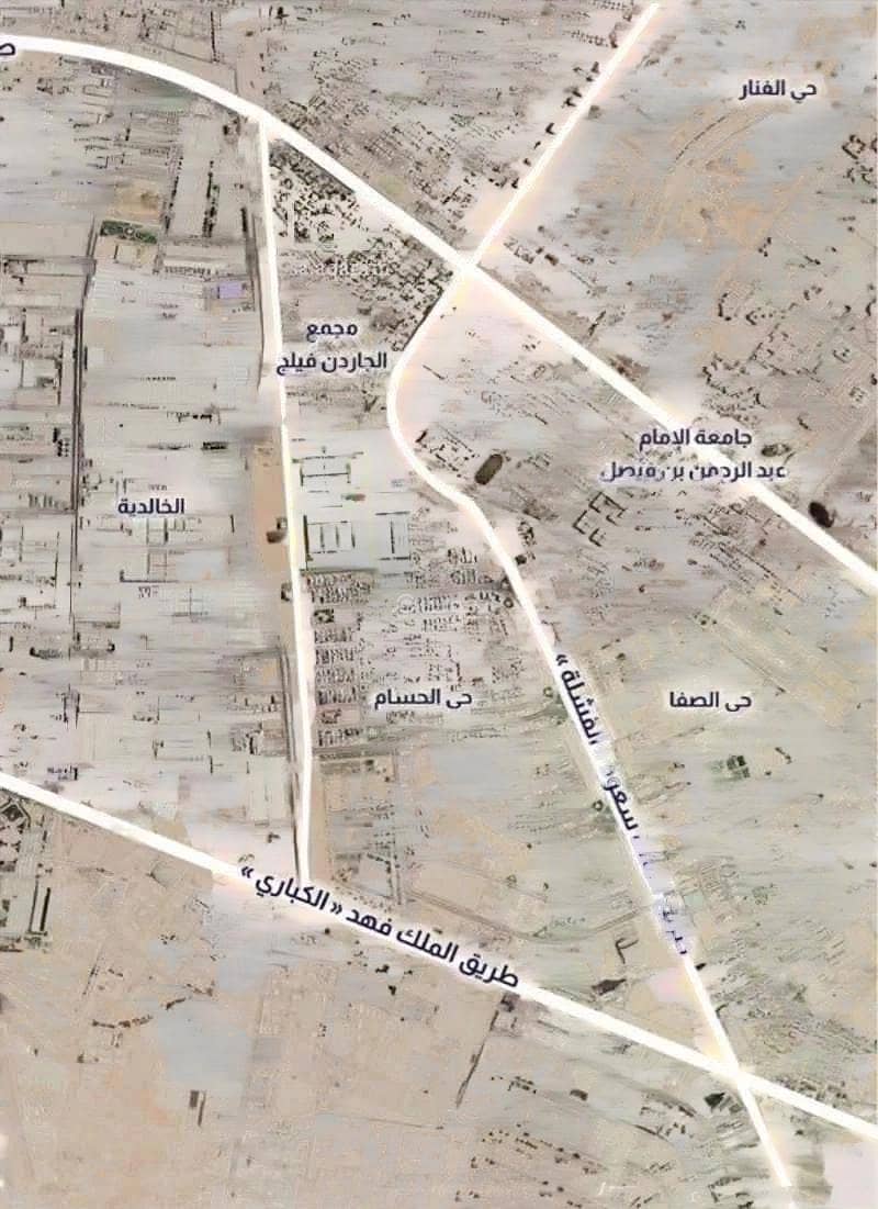 Land For Sale on Al Khobar - Salwa Al Sahili Street, Al Hassam, Dammam