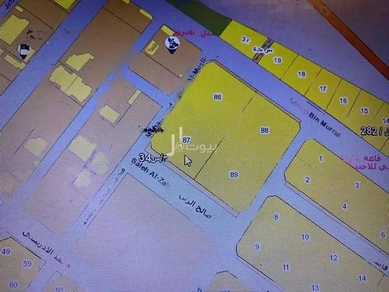 Land for Sale on Abi Alaa Al Wasiti Street Obhur Al Janoubiyah, Jeddah