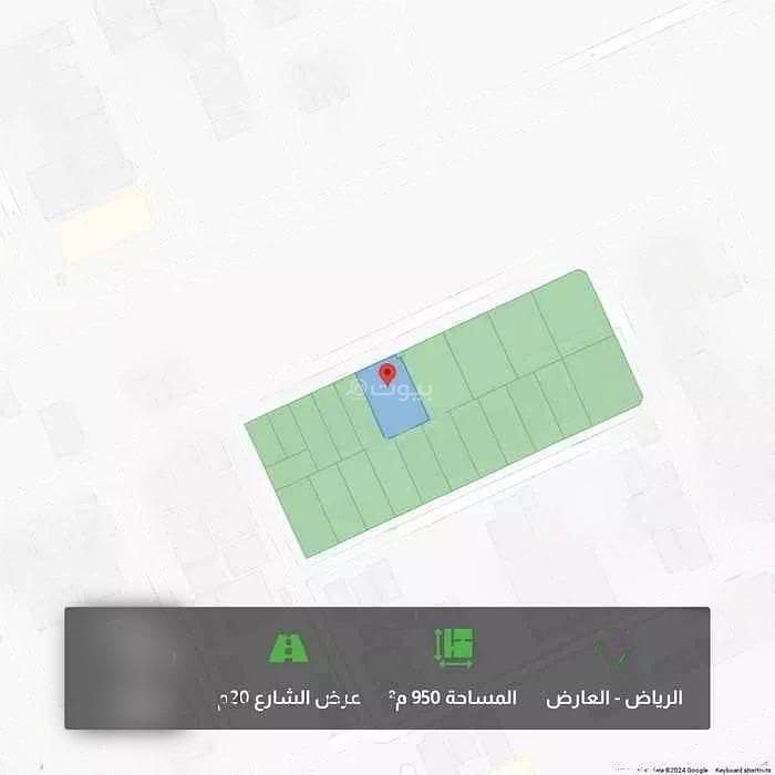 أرض للبيع، شارع ابن الغضيري، الرياض