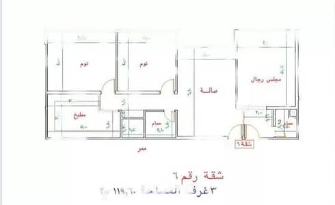فلیٹ 3 غرف نوم للبيع في مكة، المنطقة الغربية - شقة 3 غرف للبيع في بطحاء قريش، مكة المكرمة