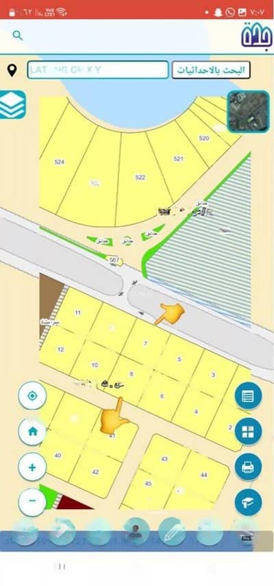 Commercial Land for Sale in North Jeddah, Jeddah - Commercial Land For Sale in Al Bohairat, North Jeddah