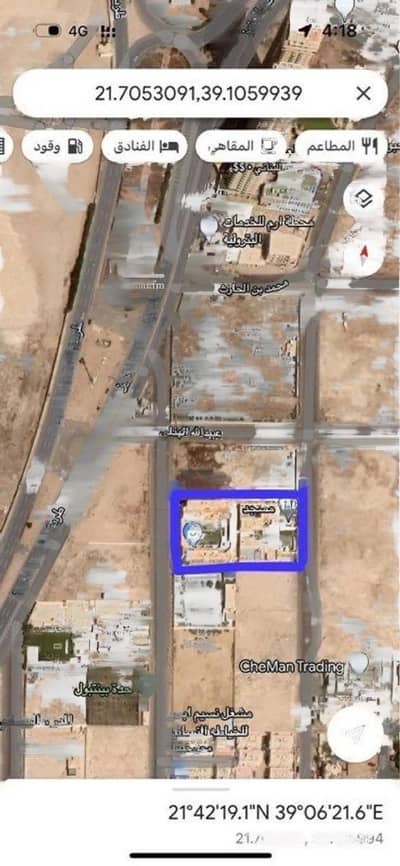 Residential Land for Sale in North Jeddah, Jeddah - Residential Land For Sale in Obhur Al Janoubiyah, Jeddah