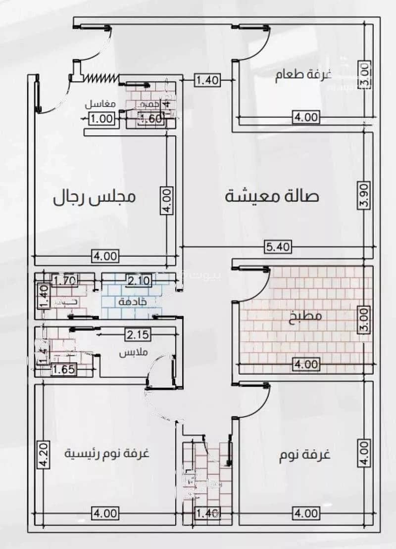 شقة 4 غرف للبيع في النهضة، جدة