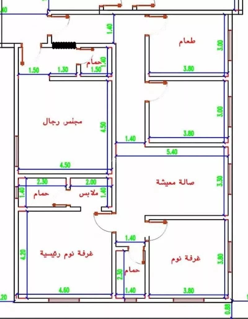 شقة 4 غرف للبيع في الزهراء، جدة