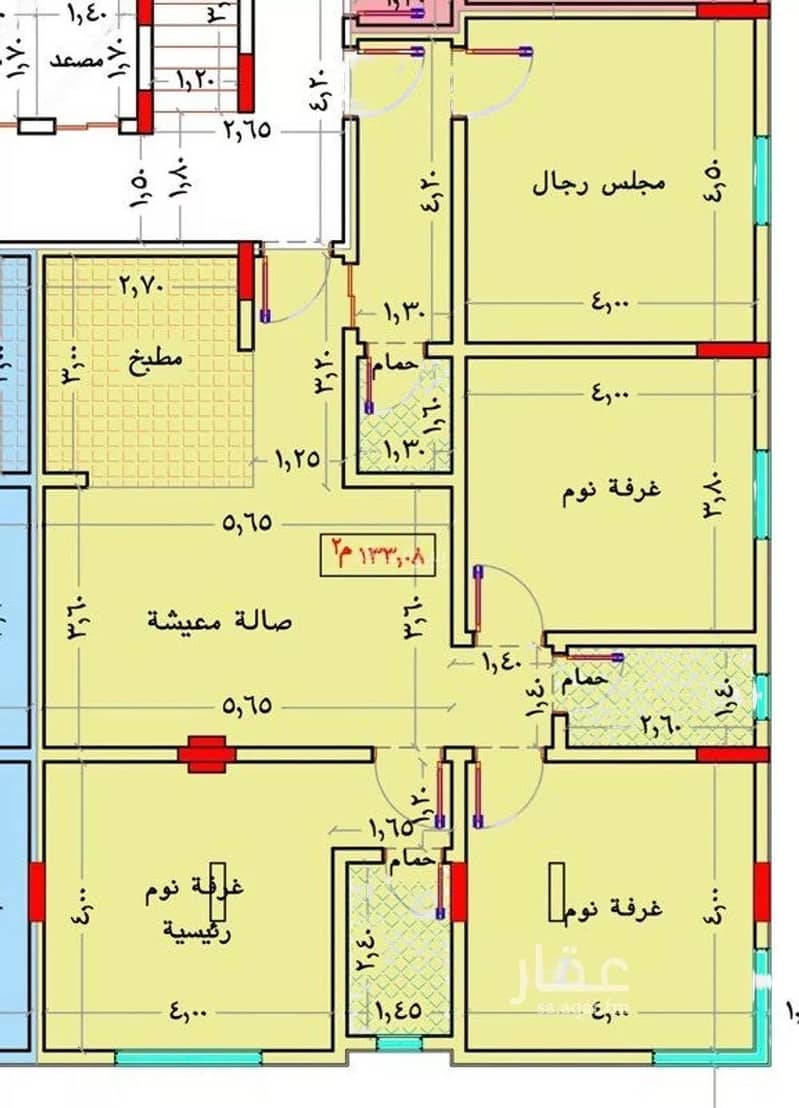 شقة 3 غرف للبيع المروة، جدة