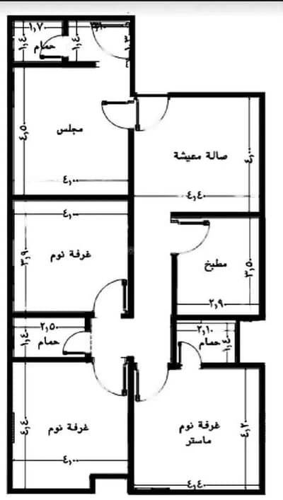 4 Bedroom Apartment for Sale in North Jeddah, Jeddah - 4 Room Apartment For Sale in Al Manar, Jeddah