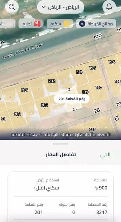 Residential Land for Sale in Al Nakhbah, Riyadh - Land For Sale in Al Al Nakhbah, Riyadh