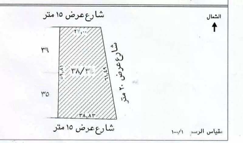 أرض للبيع في الضباط، وسط الرياض