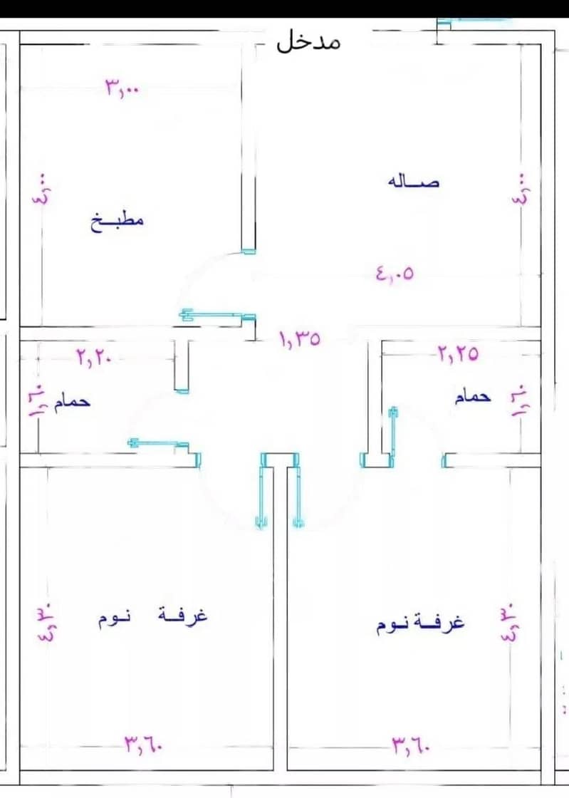 شقة ٢ غرفة نوم للبيع في حي النزهة، جدة