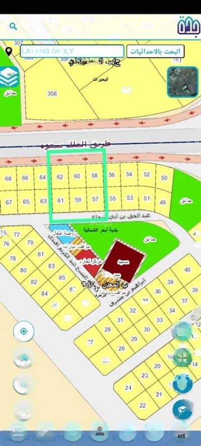 Commercial Land for Sale in North Jeddah, Jeddah - Commercial Land for Sale in Obhur Al Shamaliyah, North Jeddah